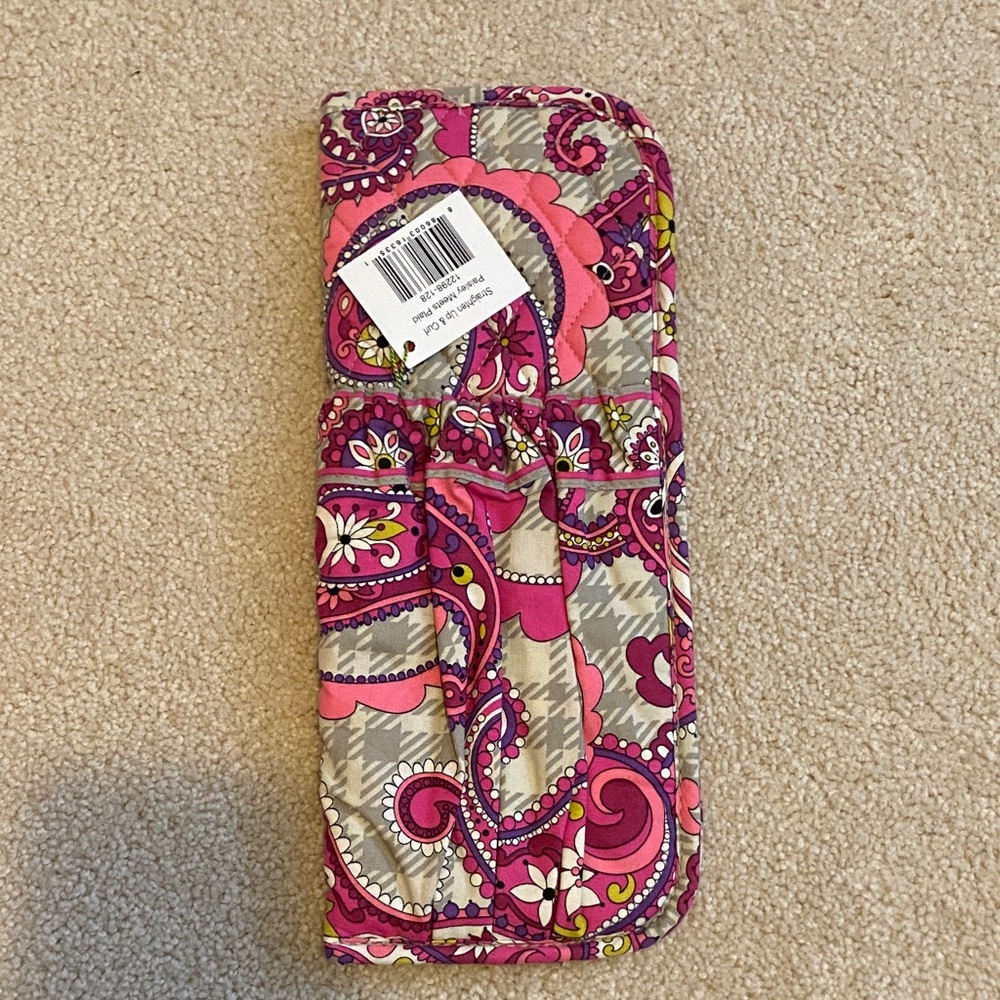 Vera Bradley - Paisley meets Plaid hot tool holder